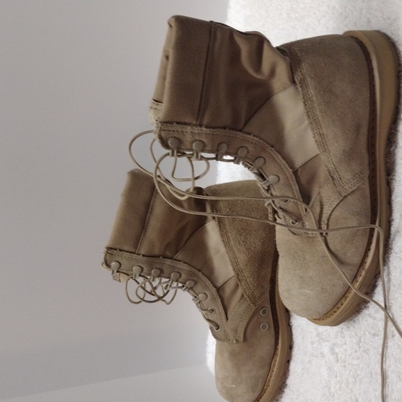 Men's Rocky Tan Military Hot Weather Army Combat Boots Size 11.5W - Picture 14 of 15